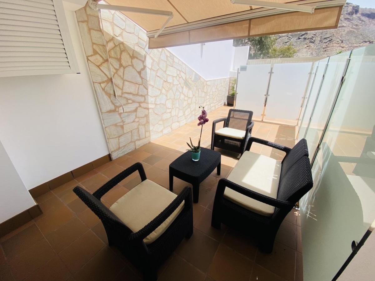 Vv Timón Apartamento Puerto De Mogan Exterior foto